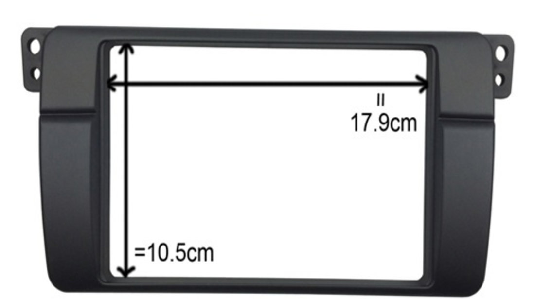 Rama Adaptoare Player Bmw Seria 3 E46 1998-2005 2 DIN RAMBMW-E46