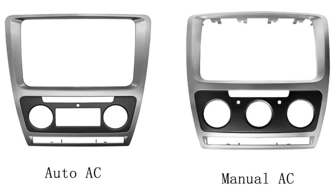 Rama Adaptoare Player Skoda Octavia 2 2008-2013 Facelift Clima Automata 2 Din Pentru Navigatii De 7, 8 Si 9 Inch SK 002