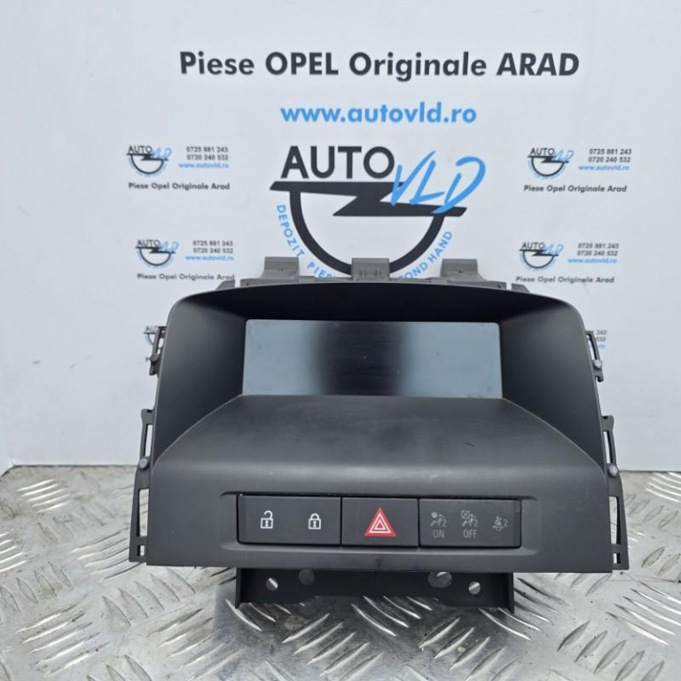 Rama display central buton avarie Opel Astra J Facelift 2012-2018 22858076