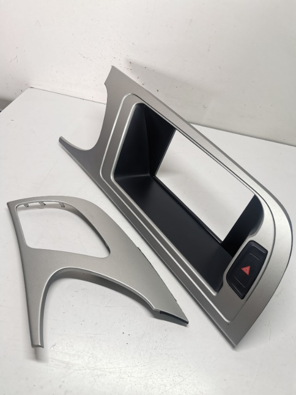 Rama navigatie mare Audi A4 B8 A5 MMI 2G plastic bord ornament trim gri