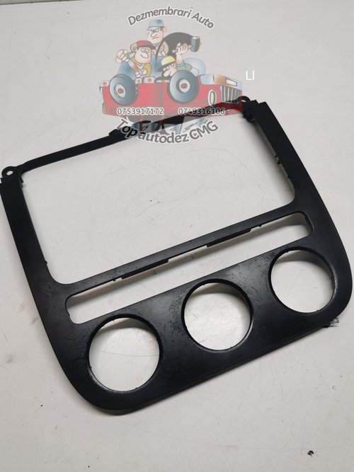 Rama navigatie VW Golf 5 Jetta plastic cd player 1K0858069