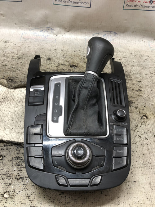 Rama nuca schimbator plus butoane Audi A4 2011, 8T0919609F