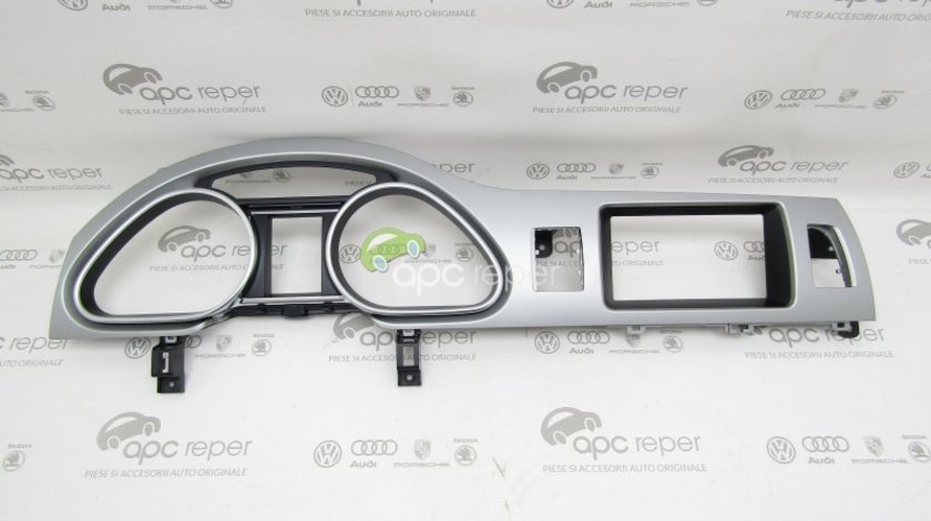 Rama / Ornament Ceasuri Bord Audi Q7 4L Facelift - Cod: 4L1857115K