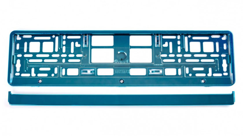 Rama Plăcuței De înmatriculare - Turcoaz Metalic Amio 71457/01170T