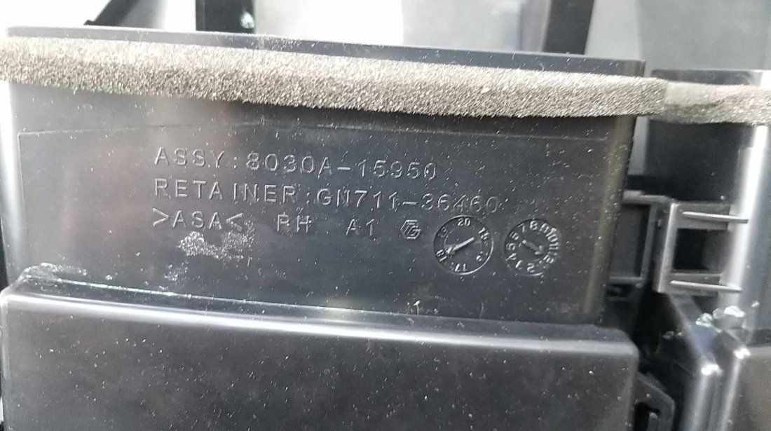 Rama radio cd player grile ventilatie mitsubishi asx 80022c551zz 8030a15950