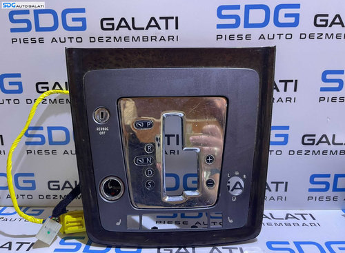 Rama Trim Consola Centrala Ornament Selector Timonerie Maneta Schimbator Viteze Volkswagen Phaeton 2...