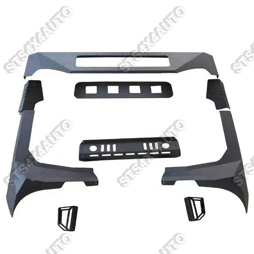 RAME PARBRIZ HEAVUDUTY CU PROIECTOARE LED JEEP WRANGLER JL JT 2018-2023 [V1]