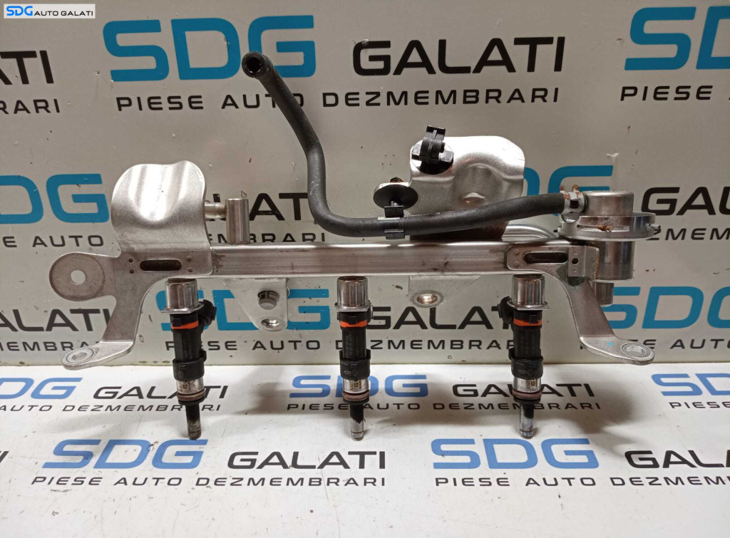 Rampa Cu Injector Injectoare Dacia Sandero 2 0.9 TCE 2012 - 2020 Cod 175201470R 0280158366 166004787R H8201505544 [M5607] [M5608]