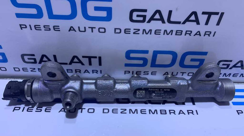 Rampa cu Senzor Presiune Injectoare Fiat Tipo 1.6 JTD Multijet 2015 - Prezent Cod 55215208 0445214192