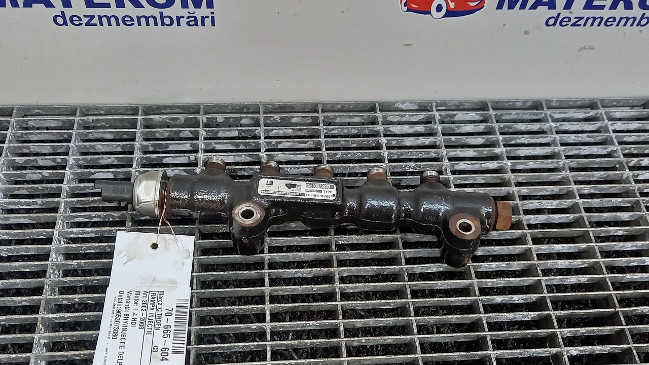 RAMPA INJECTIE CITROEN C3 1.4 HDI - (2002 2008)