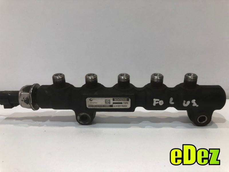 Rampa injectie Ford C-Max facelift (2007-2010) 1.6 hdi , 1.4 hdi 8HZ 9654592680