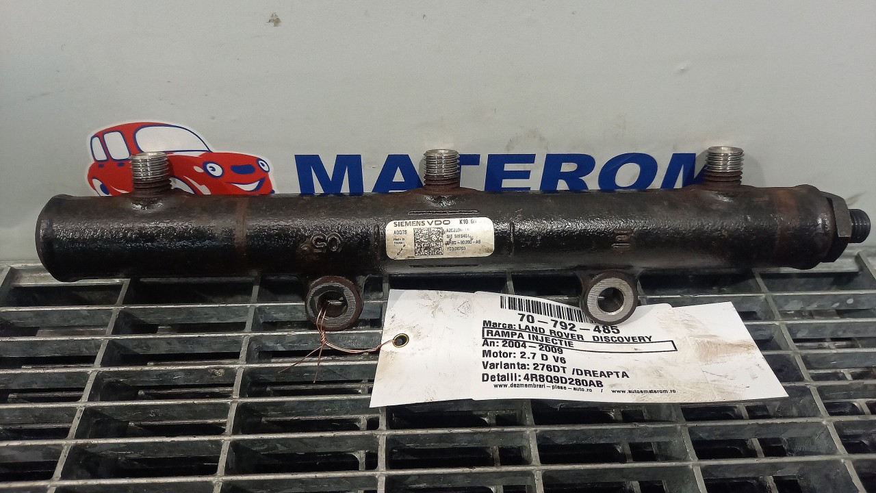 RAMPA INJECTIE LAND ROVER DISCOVERY 2.7 D V6 - (2004 2009)