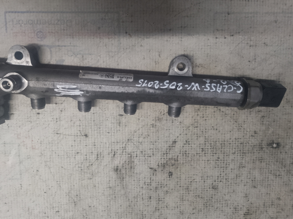 Rampa injectie Mercedes C Class W205 2.2 Motorina 2015, A6510700495