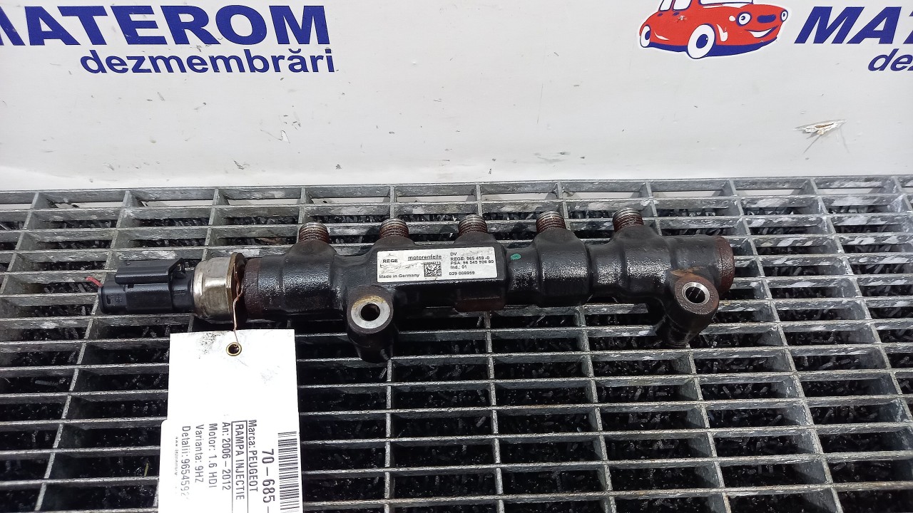 RAMPA INJECTIE PEUGEOT 207 1.6 HDI - (20