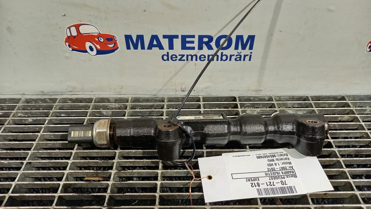 RAMPA INJECTIE PEUGEOT EXPERT 1.6 HDI - (2007 2012)