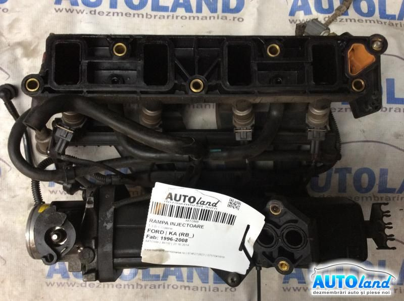 Rampa Injectoare 1.3 B Galerie Admisie Clapeta Acceleratie Ford KA RB 1996-2008