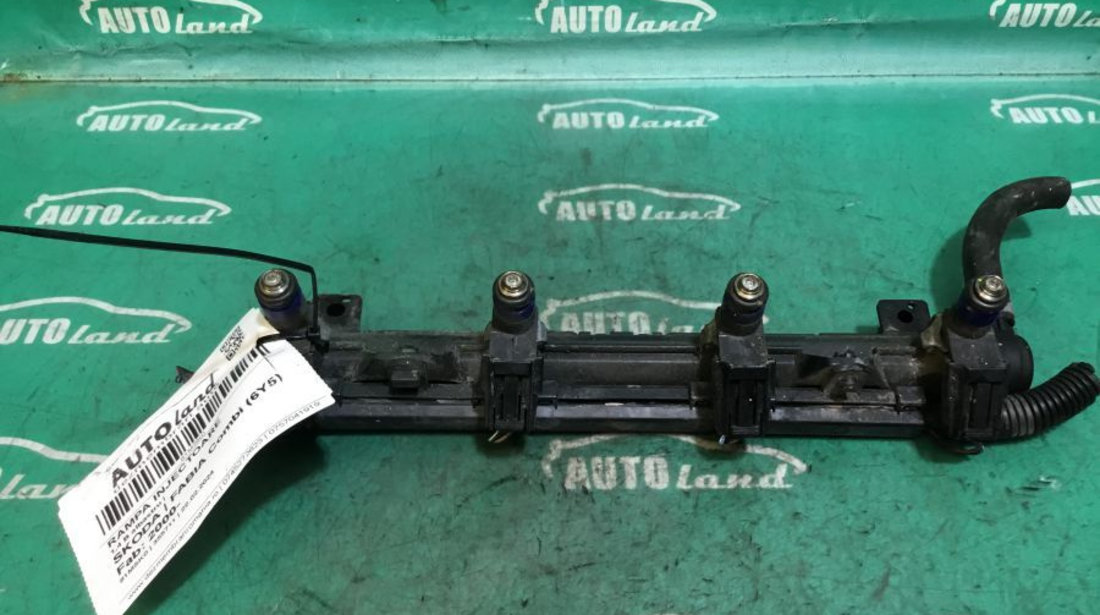 Rampa Injectoare 1,4 B Albastru Skoda FABIA Combi 6Y5 2000