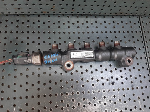 Rampa injectoare 1.4 tdci 1.6 hdi ford fiesta 6 focus 2 peugeot partner 206 307 308 9654592680