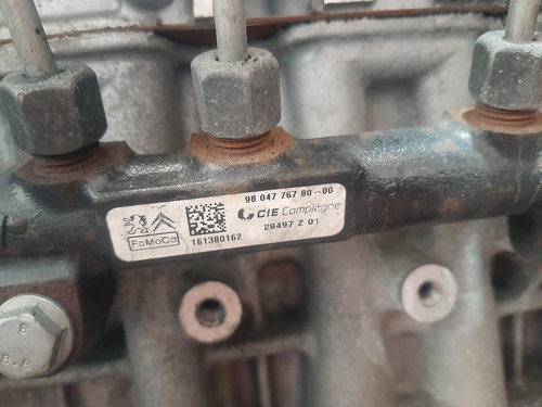 Rampa injectoare 1.5 tdci ford transit connect focus 3 ecosport peugeot 308 208 5008 9804776780