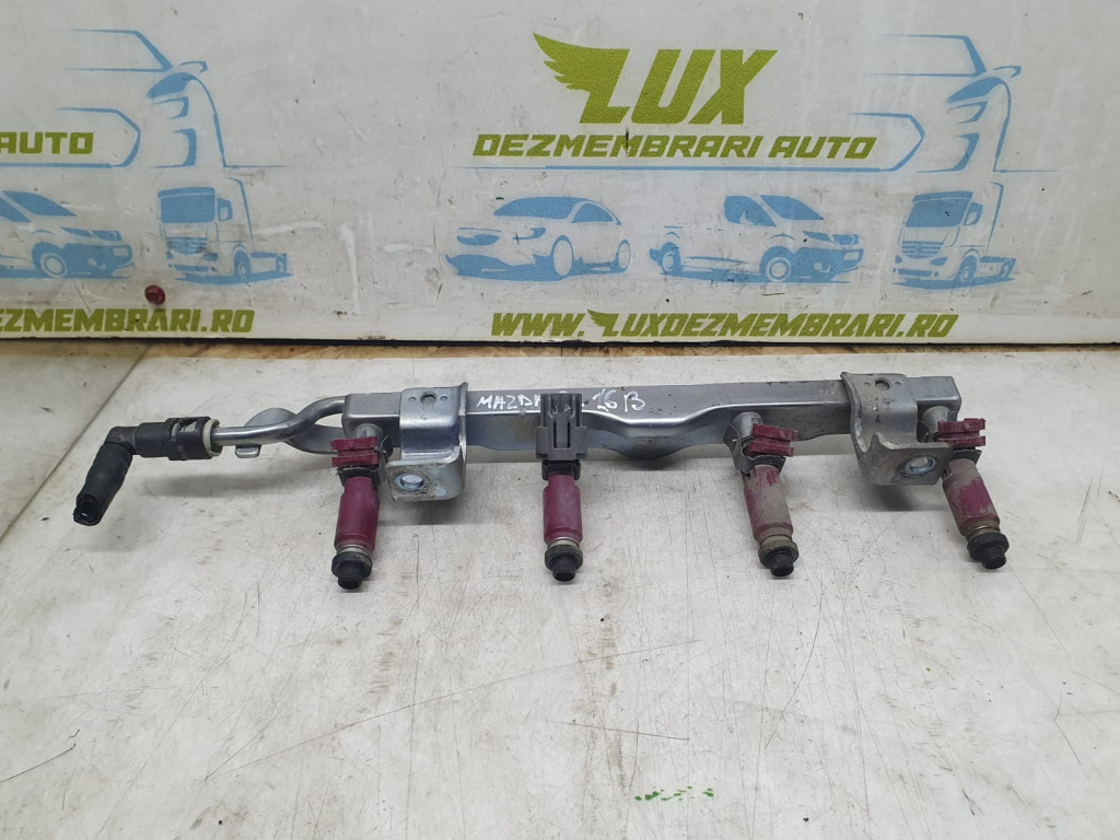 Rampa injectoare 1.6 benzina Mazda 3 BK [facelift] [2006 - 2009]