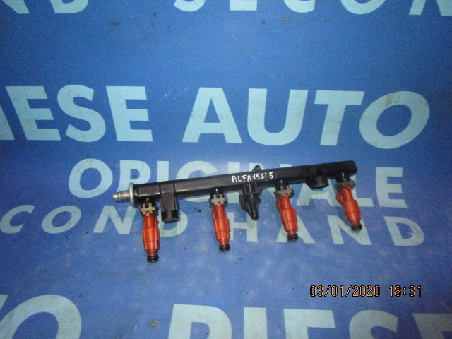 Rampa injectoare Alfa Romeo 156 2.0 16v TS 2000;  0280151048 (cu injectoare)