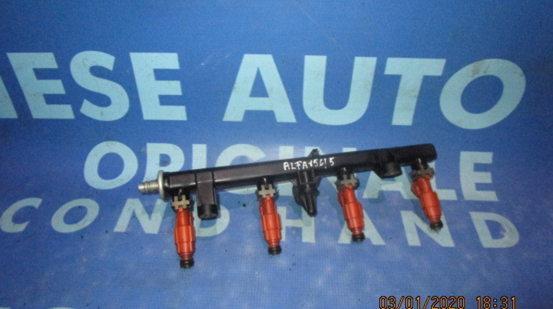 Rampa injectoare Alfa Romeo 156 2.0 16v TS 2000;  0280151048 (cu injectoare)