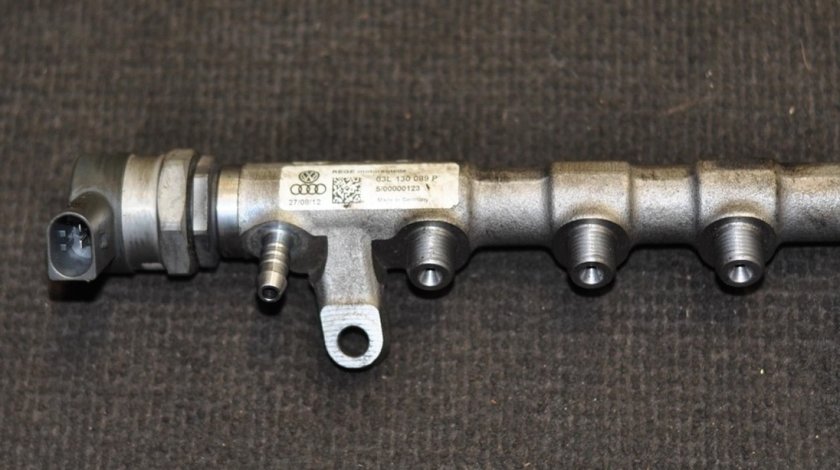 Rampa injectoare audi a3 8p 2.0 tdi clja 140 cai cod 03l130089p