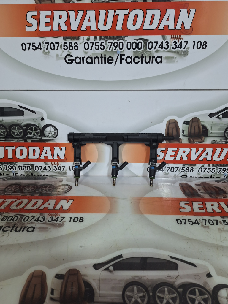 Rampa injectoare Audi A4 facelift (2011-2015) [B8] 3.0 Benzina 2012, 6E0133681L