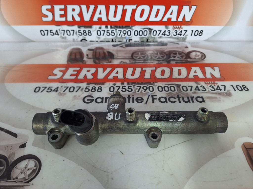 Rampa injectoare Audi A8 (2002-2009) [4E] D3 3.0 Motorina 2008, 059130089D