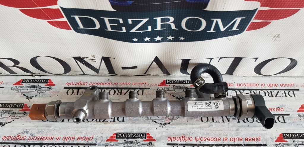 Rampa injectoare Audi Q5 8R 2.0 TDI 177 CP CGLC, CMGB cod piesa 03l130089q