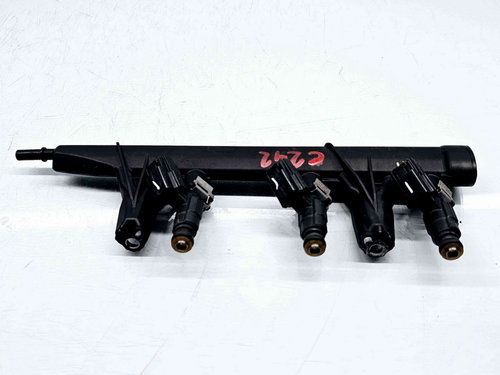Rampa injectoare Citroen C3 (II) [Fabr 2009-2016] 9676020480 / 9676017480 1.2 Benz EB2 60KW / 82CP