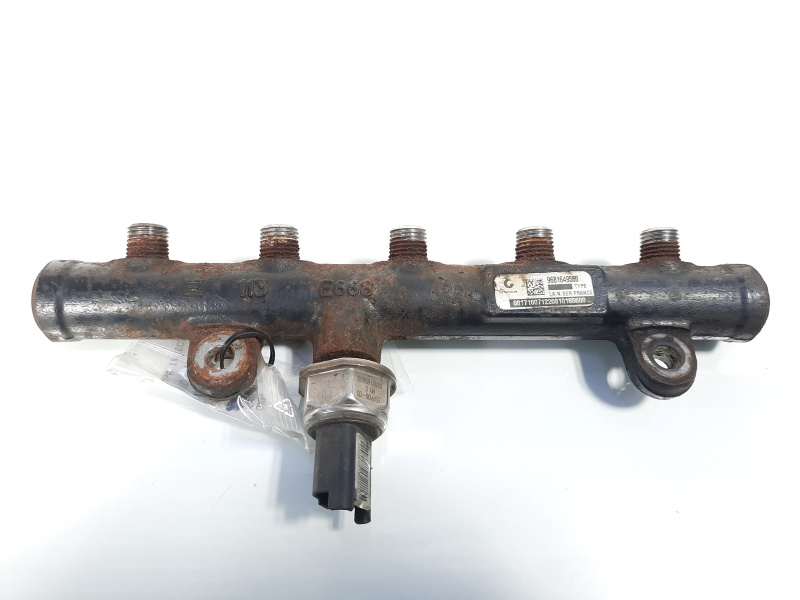 Rampa injectoare, cod 9681649580, Ford Mondeo 4, 2.0 tdci, QXBA (id:425687)
