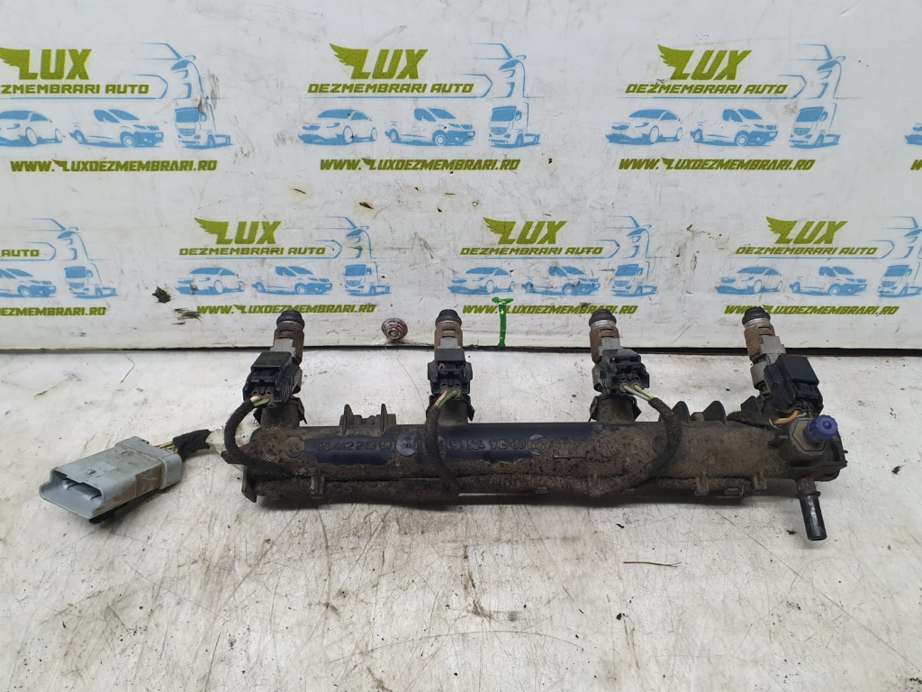 Rampa injectoare cu injectoare 9644224380 9652451580 1.4 benzina KFU Citroen C4 [2004 - 2008] 1.4 benzina KFU