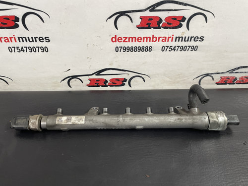 Rampa injectoare cu senzor Audi A3 8P 1.6 TDi DSG Automat Facelift sedan 2012 (03L130089B)
