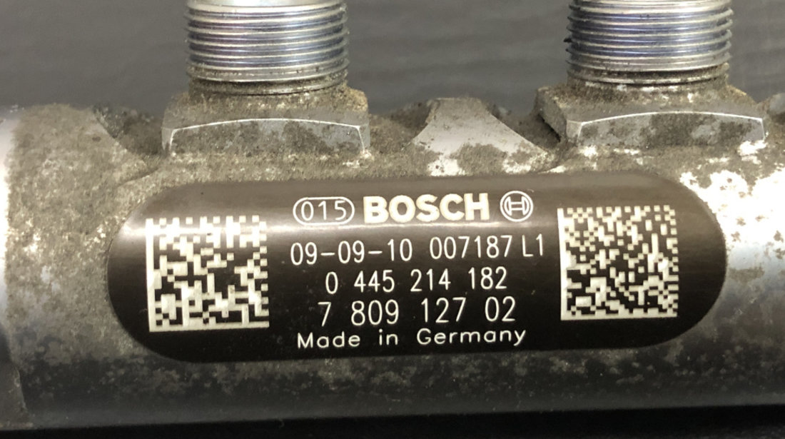 Rampa injectoare cu senzor BMW 120 M E87 2.0 d, Manual 177cp sedan 2010 (780912702)
