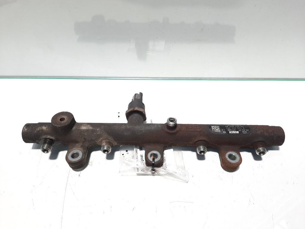 Rampa injectoare cu senzor, Citroen Jumper [Fabr 2002-2014] 2.2 hdi, 4HY, 9655182580, 0445214091 (id:447600)