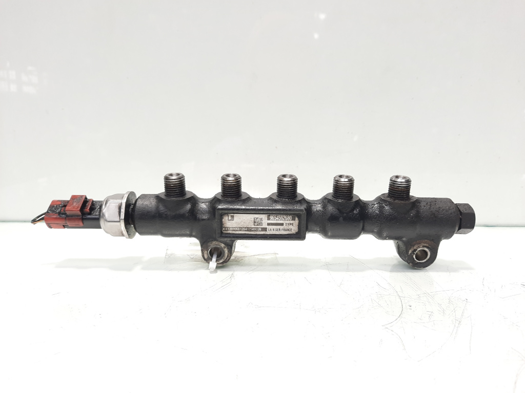 Rampa injectoare cu senzor, cod 9654592680, Citroen Jumpy (II) 1.6 HDI, 9HU (id:460998)