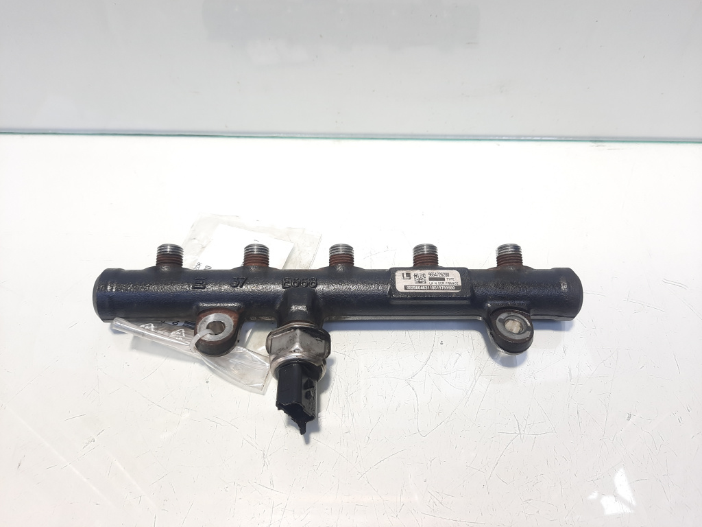 Rampa injectoare cu senzor, cod 9654726280, Peugeot 407 SW, 2.0 hdi, RHR (id:462423)