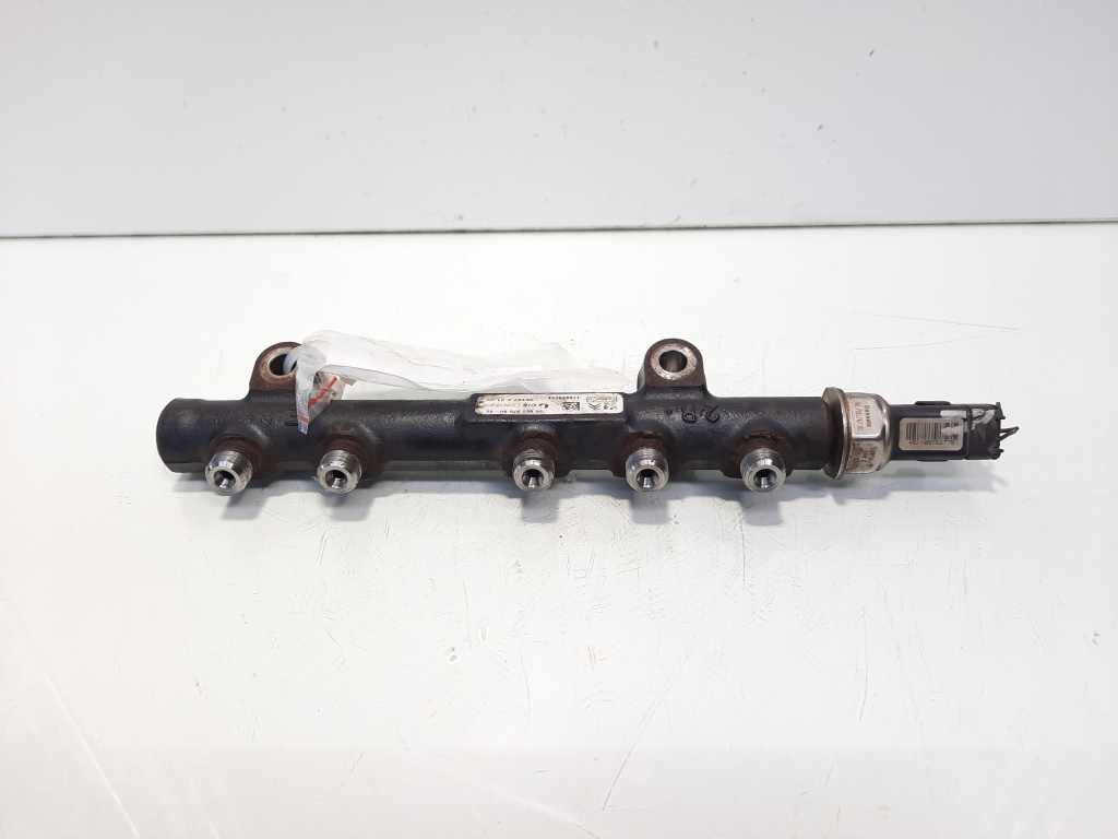 Rampa injectoare cu senzor, cod 9685297580, Ford Focus 3, 1.6 TDCI, T1DB (id:611605)