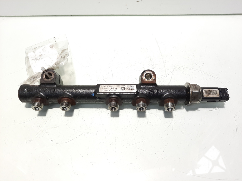 Rampa injectoare cu senzor, cod 9685297580, Ford Focus 3, 1.6 TDCI, T1DB (id:546575)