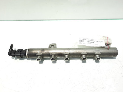 Rampa injectoare cu senzor, cod GM55209A572, 0445214095, Saab 9-3 II (YS3F) 1.9 TID, Z19DT (idi:4678...