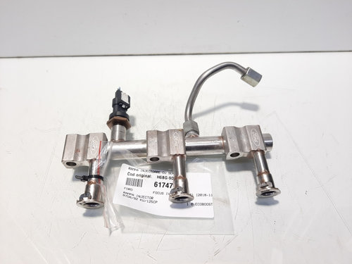 Rampa injectoare cu senzor, cod H6BG-9D280-AA, Ford Focus 4 Sedan (HM), 1.0 ECOBOOST, B7DA (id:61747...