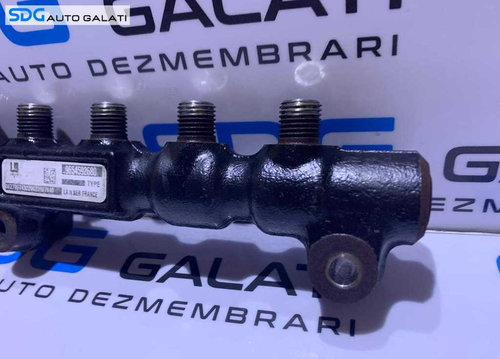 Rampa Injectoare cu Senzor Presiune Ford Fiesta 5 1.4 TDCI 2002 - 2008 Cod 9658227880 9654592680