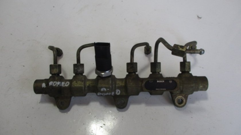 RAMPA INJECTOARE CU SENZOR SI CONDUCTE INJECTOARE COD 0445214012 ALFA ROMEO FIAT LANCIA