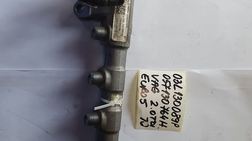 Rampa injectoare cu senzor VW Tiguan 5N 2007-2018 2.0tdi, CFF cod: 03L130089P / 057130764H
