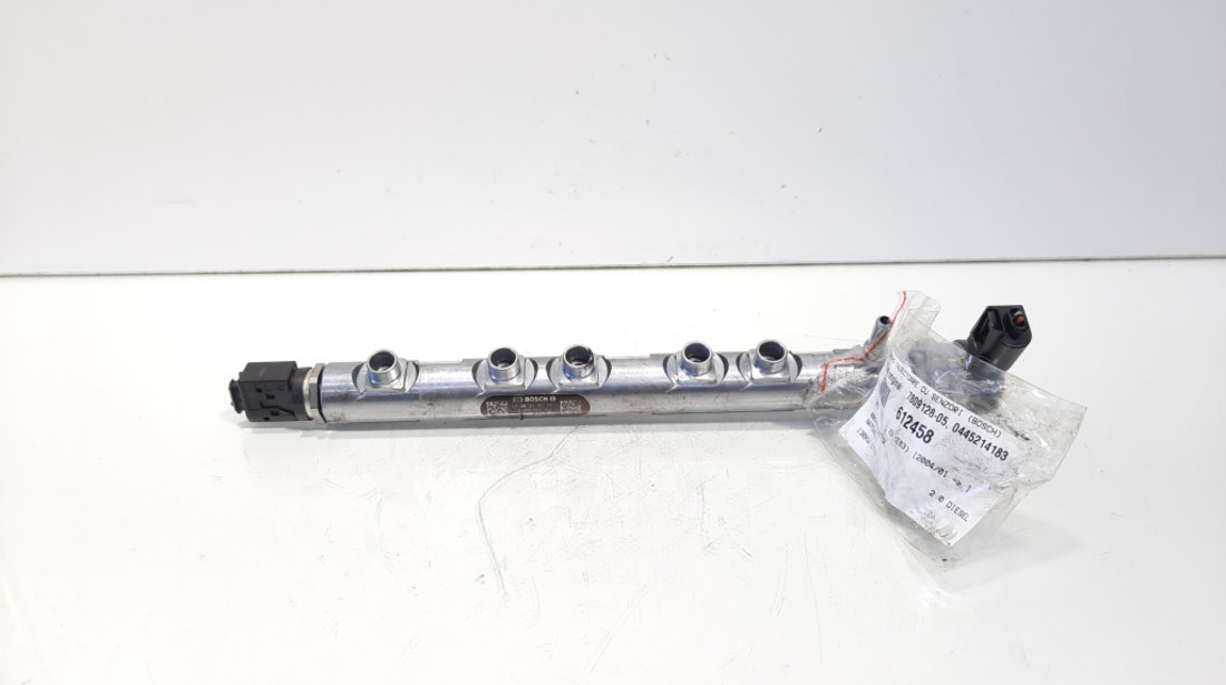 Rampa injectoare cu senzori Bosch, cod 7809128-05, 0445214183, Bmw X3 (E83), 2.0 diesel, N47D20C (id:612458)