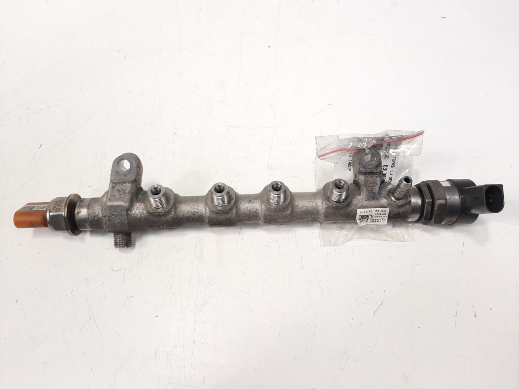 Rampa injectoare cu senzori, cod 03L089M, VW Passat (362), 2.0 TDI, CFF (id:490308)