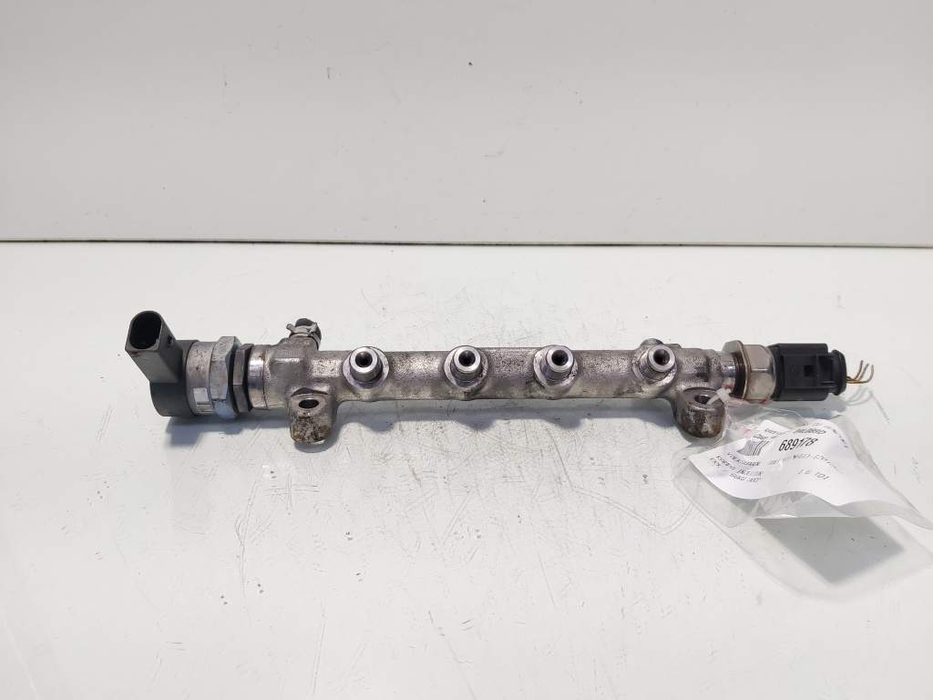 Rampa injectoare cu senzori, cod 04L089D, Seat Leon ST Combi (5F8), 1.6 TDI, CRK (idi:689178)
