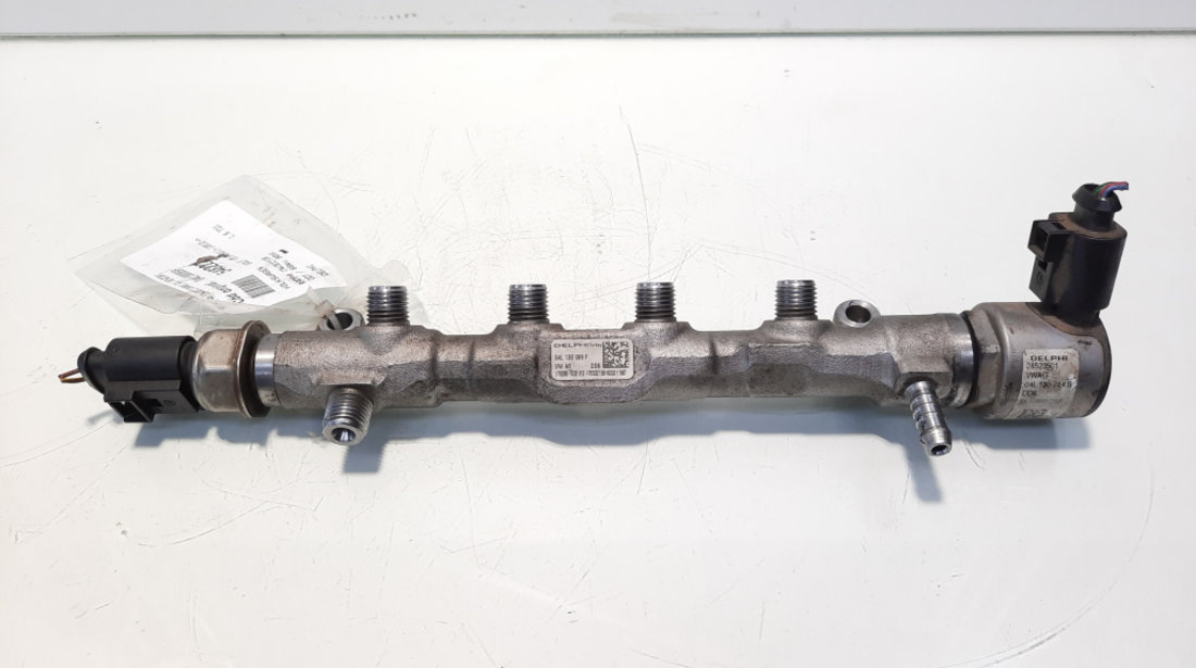 Rampa injectoare cu senzori Delphi, cod 04L130089F, Audi A3 Sportback (8VA), 1.6 TDI, CXX (idi:548222)