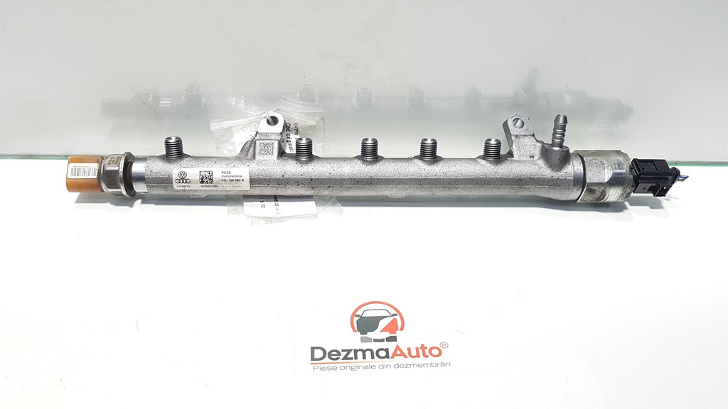Rampa injectoare cu senzori, Vw Golf 6 (5K1) [Fabr 2009-2013] 1.6 tdi, CAY, 03L130089B (id:406151)